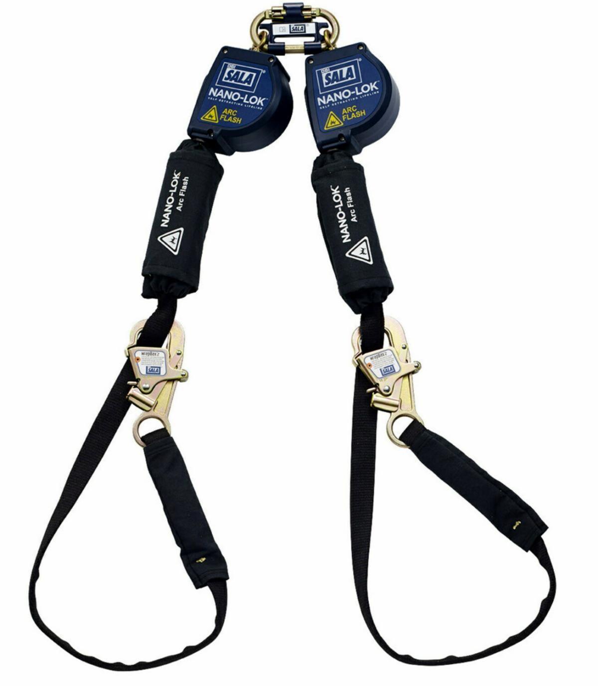 11FT NANO-LOK ARC FLASH TIE BACK LANYARD