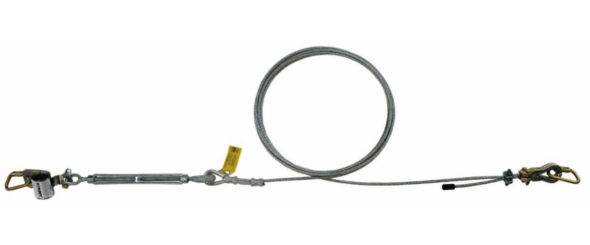 30FT SINGLE SPAN HORIZONTAL LIFELINE