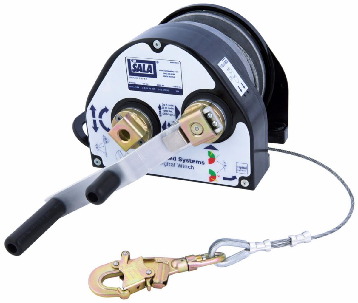 WINCH 100FT GALV AD1002SPD,RMVBL HANDLE