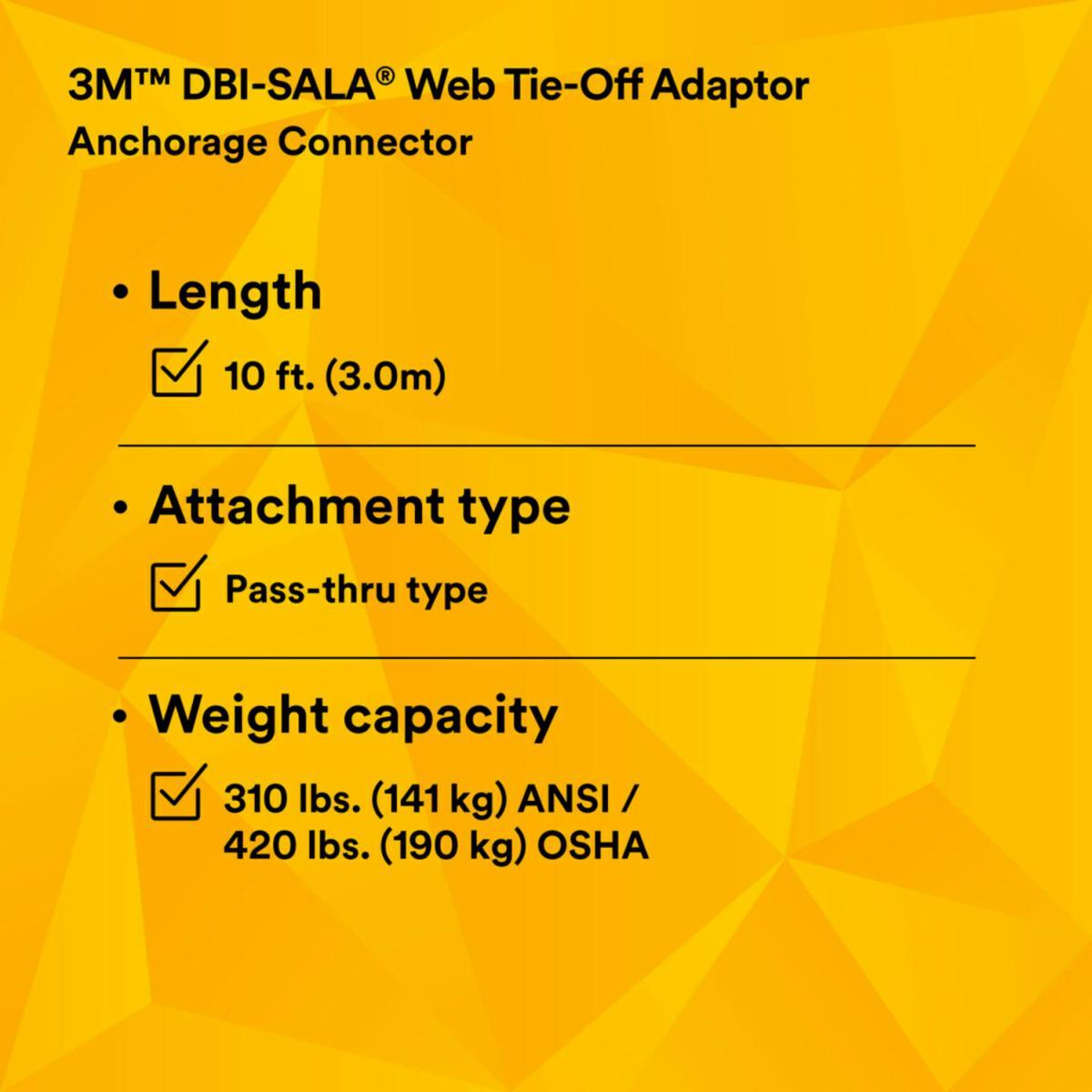 WEB TIE-OFF ADAPTOR