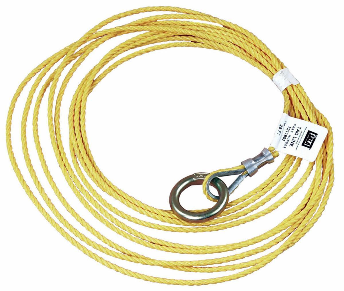 TAGLINE 50FT O-RING CUT ENDS 3/16IN POLY