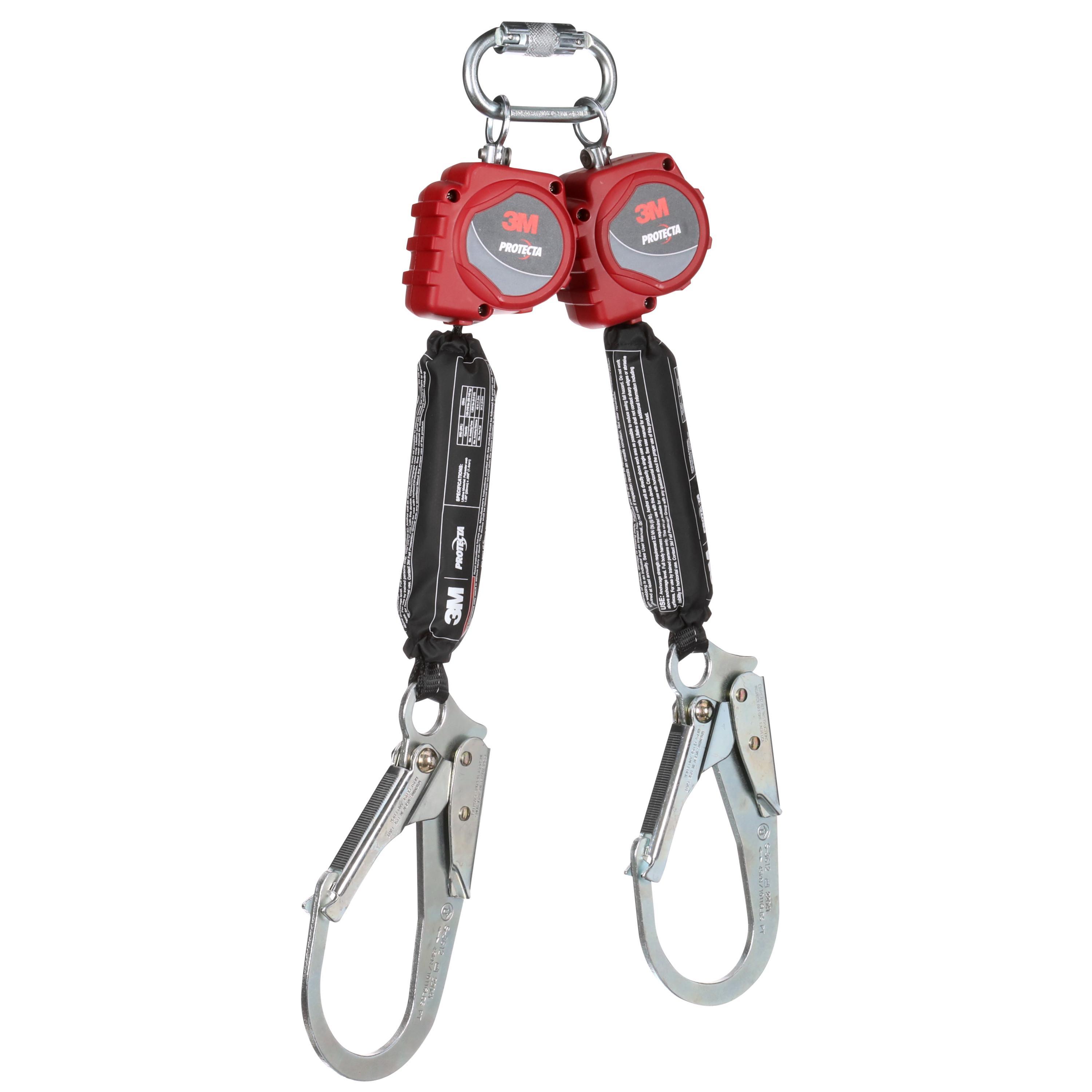 6FT TWIN LEG SELF RETRACTING LIFELINE