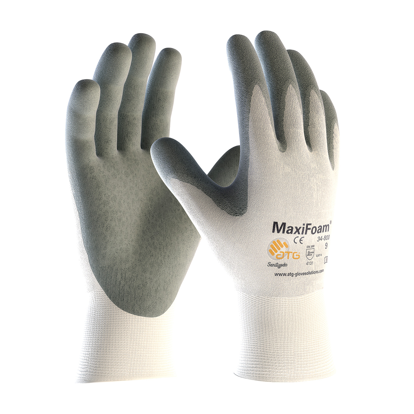 2XL G-TEK MAXIFOAM NITRILE COATED GLOVE