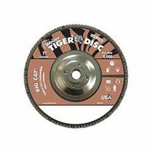 7IN 80GR FLAT BIG CAT ABR FLAP DISC