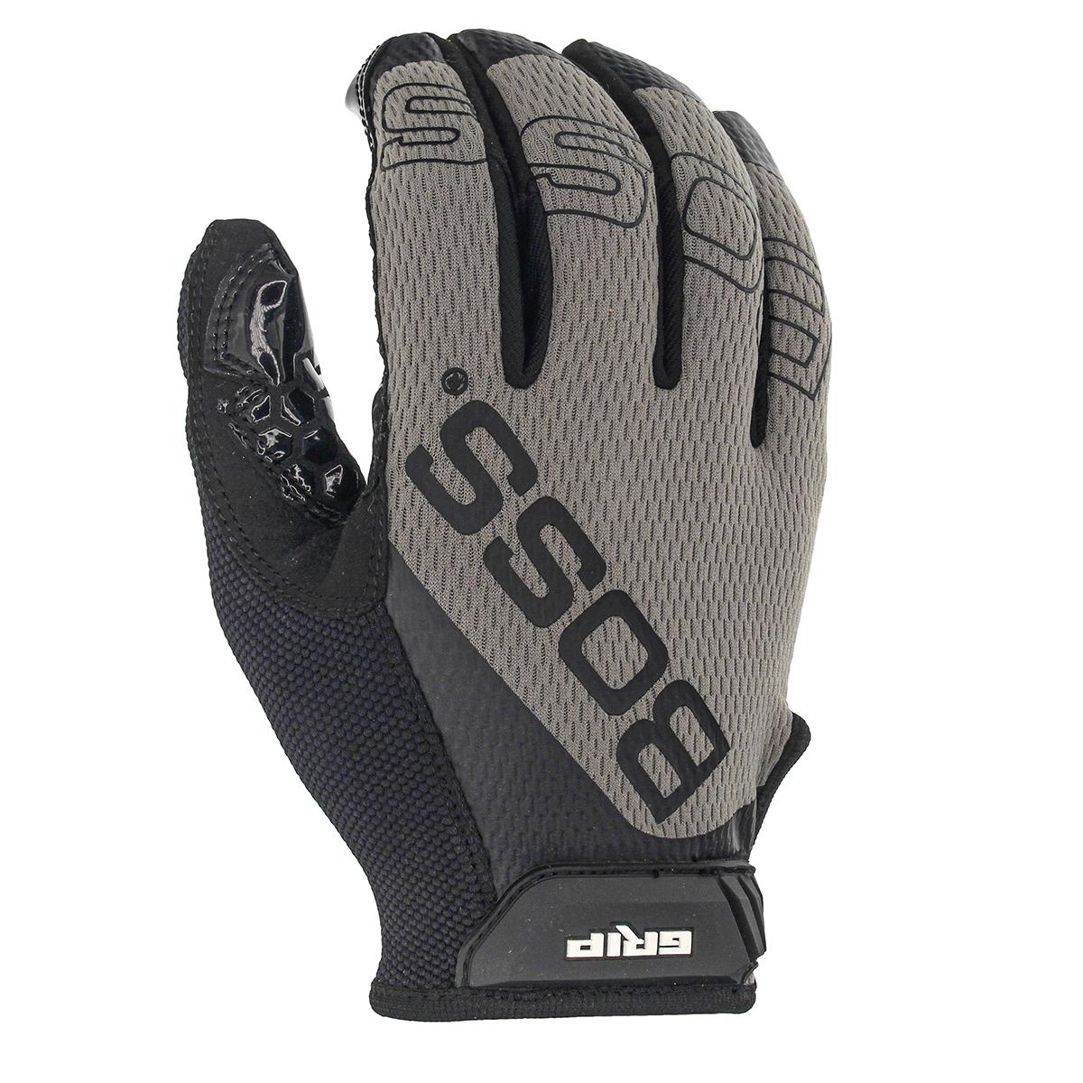 2XL GRIP STYLE GLOVE GRY MESH BACK
