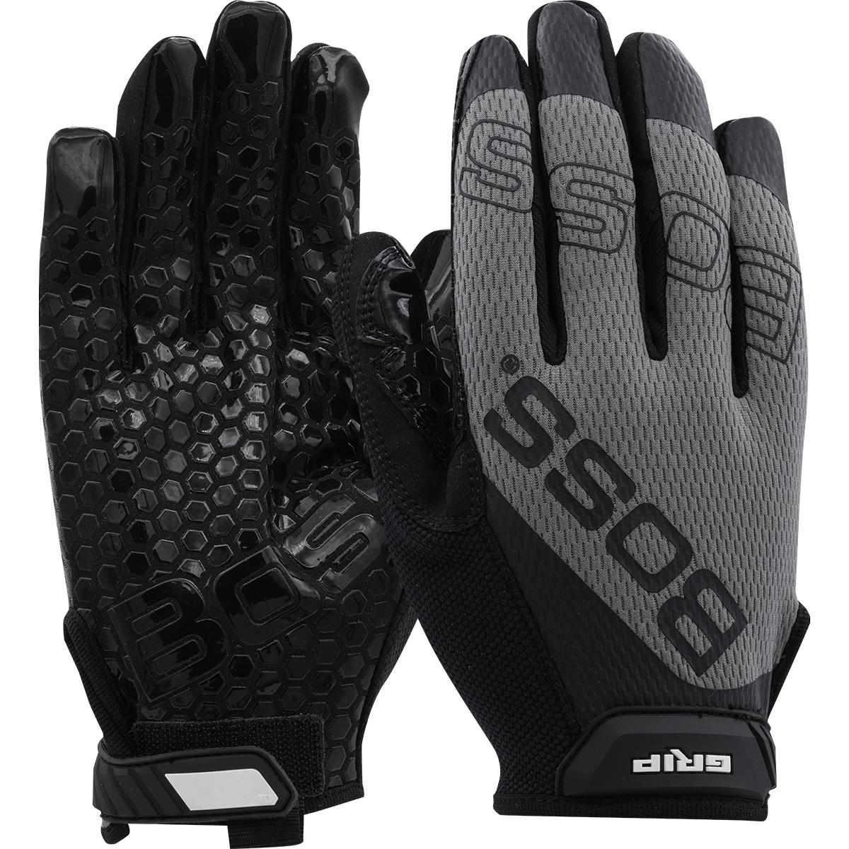 LG GRIP STYLE GLOVE GRY MESH BACK
