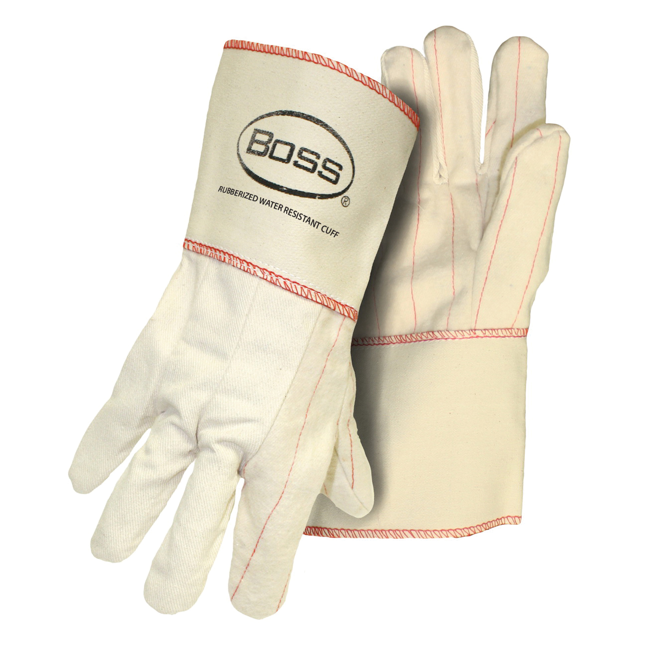 XL WHT BOSS COTTON CHORE GLOVE DOUBLE