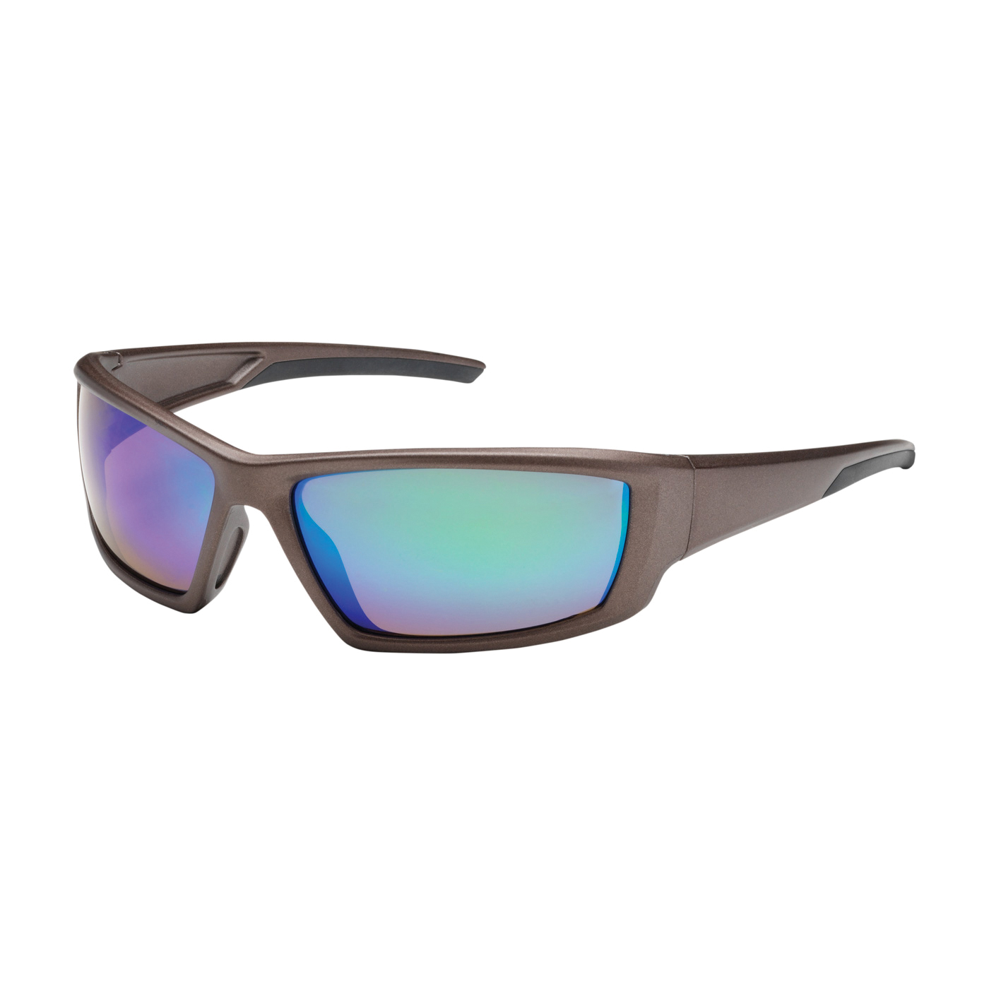 SUNBURST GRN MIR PLUS SAFETY GLASSES