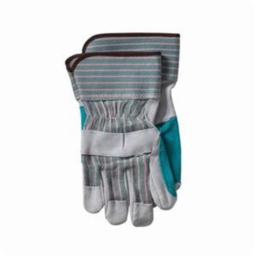 LG GRN SPLIT COWHIDE GLOVE DBL