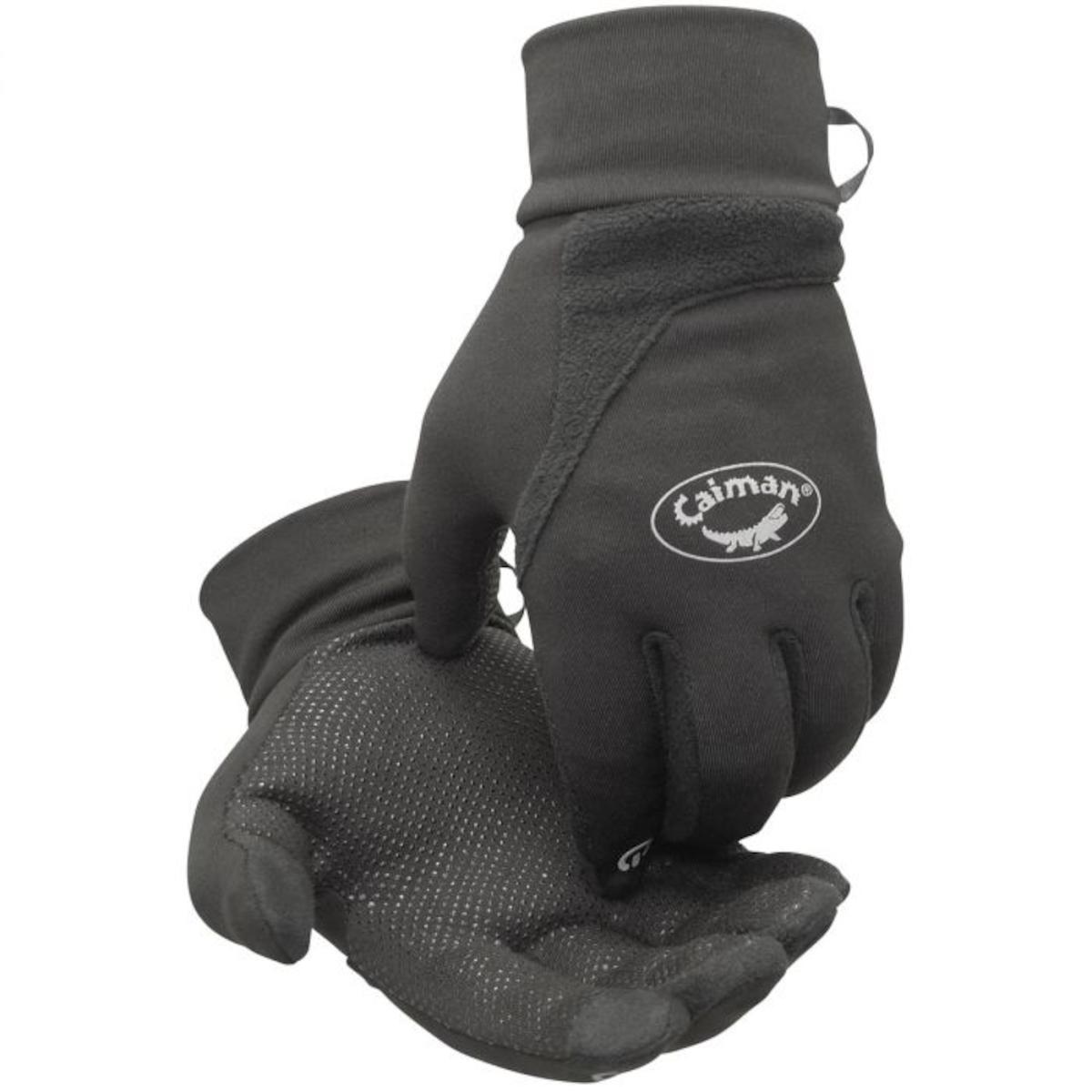XL BLK CAIMAN GLOVE SILICONE MICRO DOT