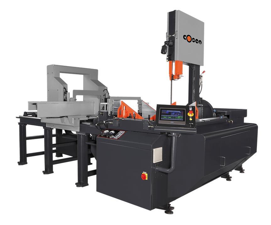 AV-2026NC 1-1/4 7.5HP DBL MITER BANDSAW