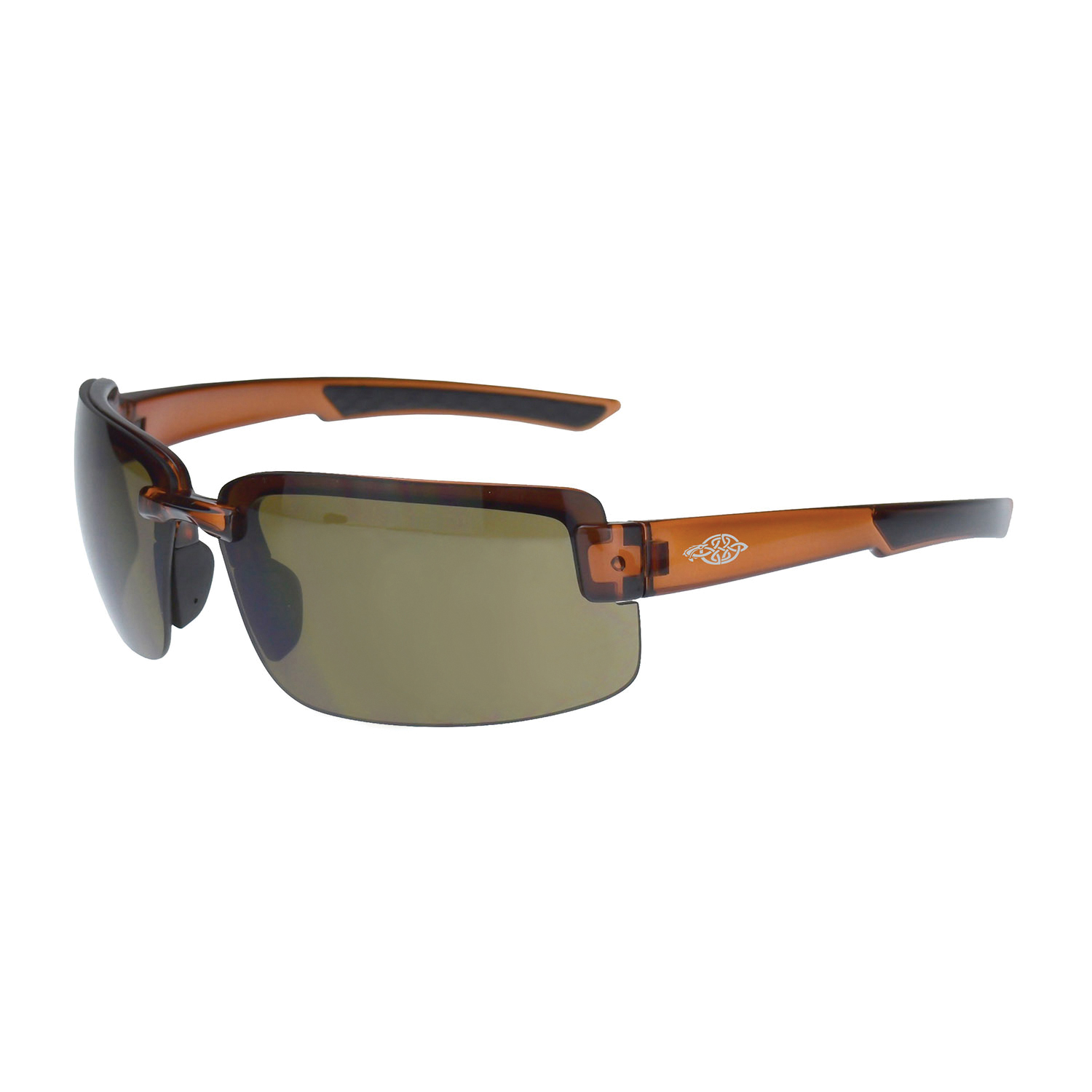 HD BRN ES6 POLYCARB SAFETY GLASSES