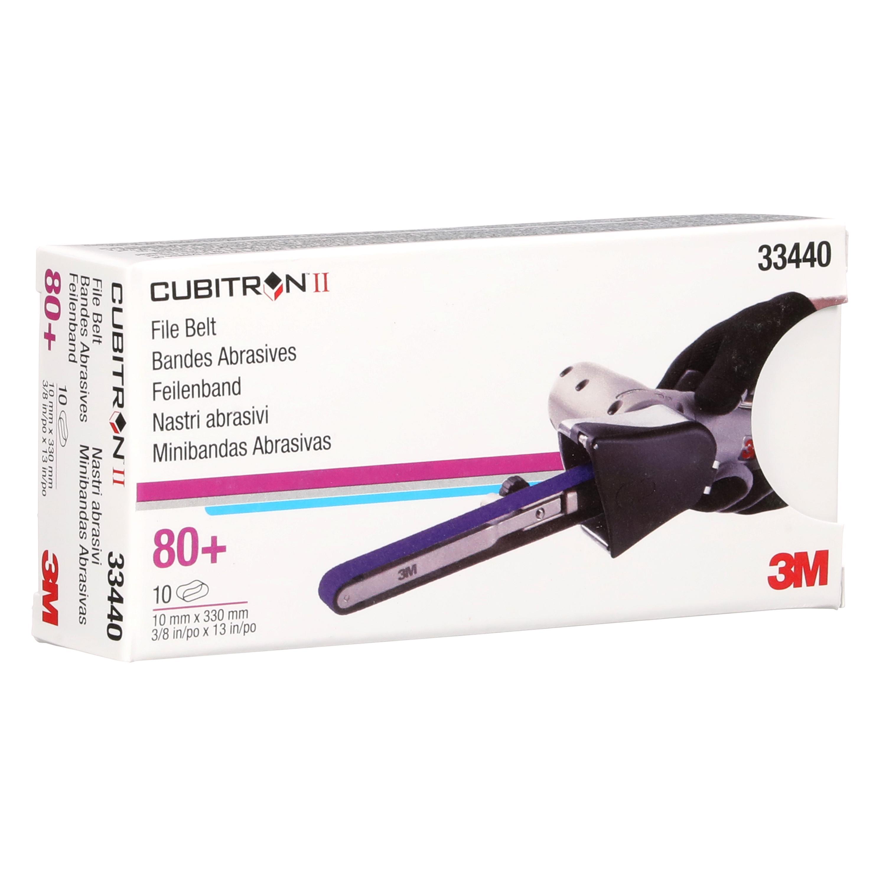 3M 3/8x13 80GR 786F CUBITRON II BELT