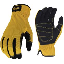 XL YEL POLY/NUBUCK RAPIDFIT GLOVE