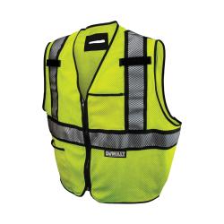 MD HI-VIS GRN MODACRYLIC FR MESH VEST