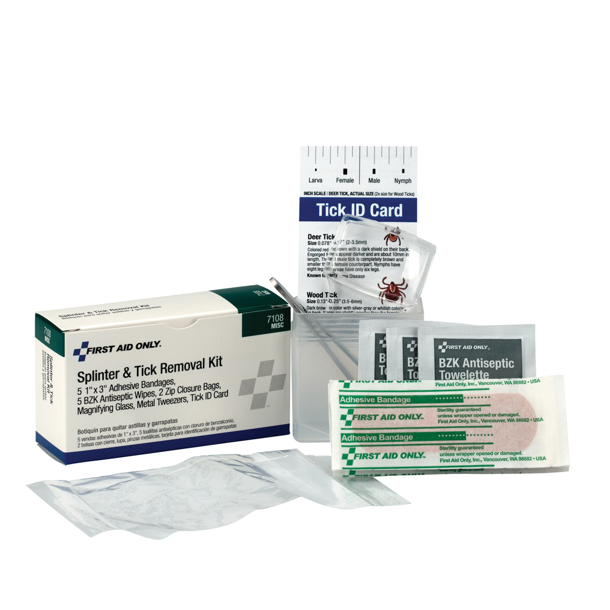 SPLINTER & TICK REMOVAL KIT