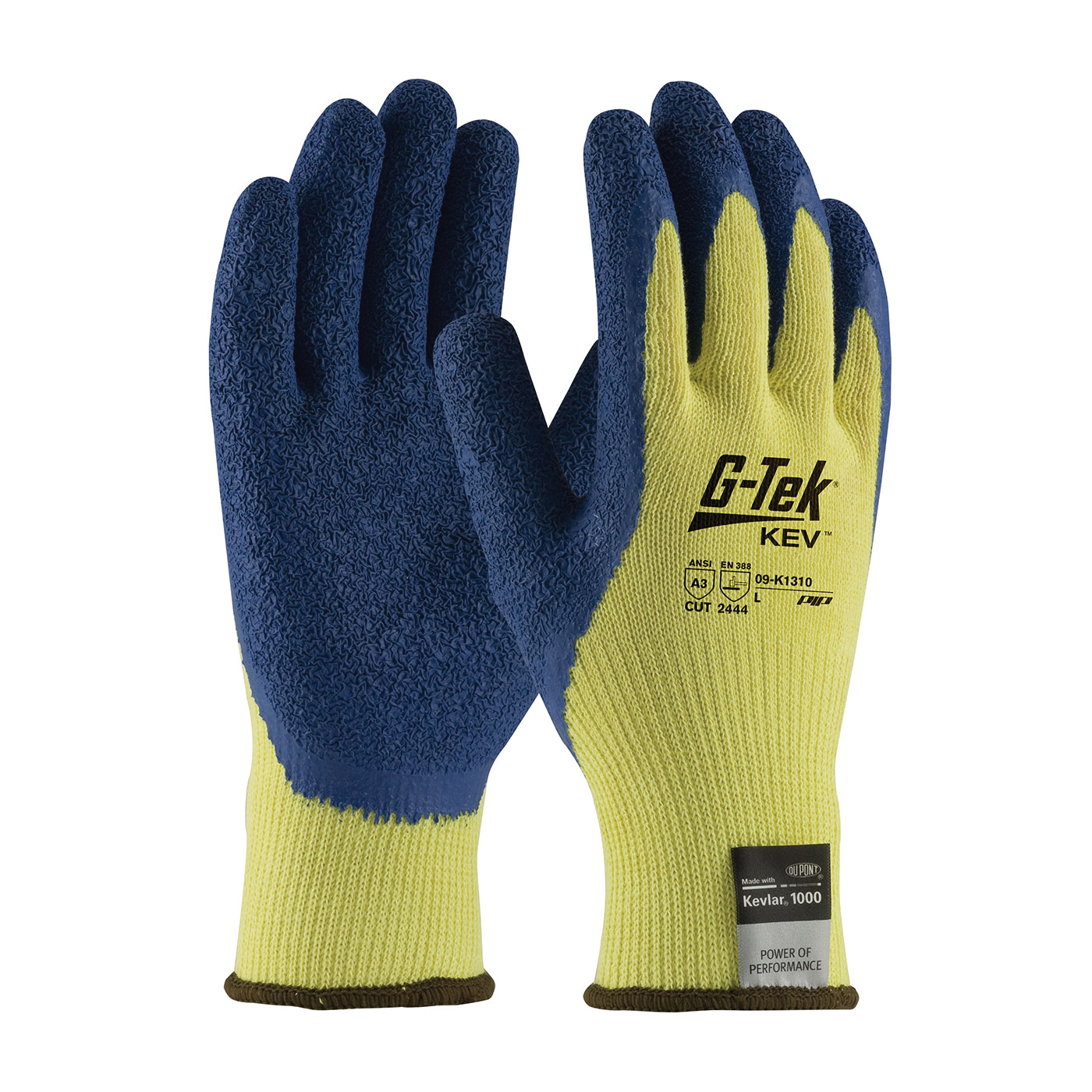 G-TEK CUT RESISTANT LATEX GLOVE w/KEVLAR