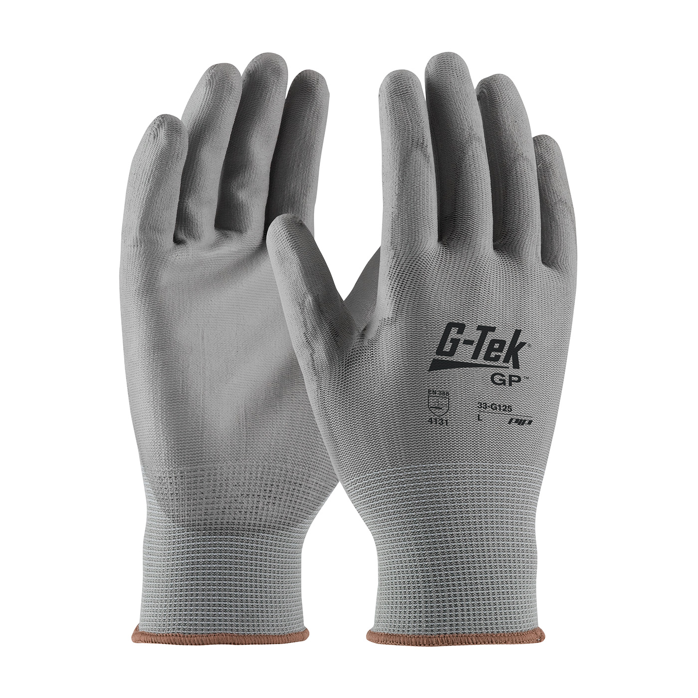 LG G-TEK GP GLOVE GRY 13G NYLON GRY PU