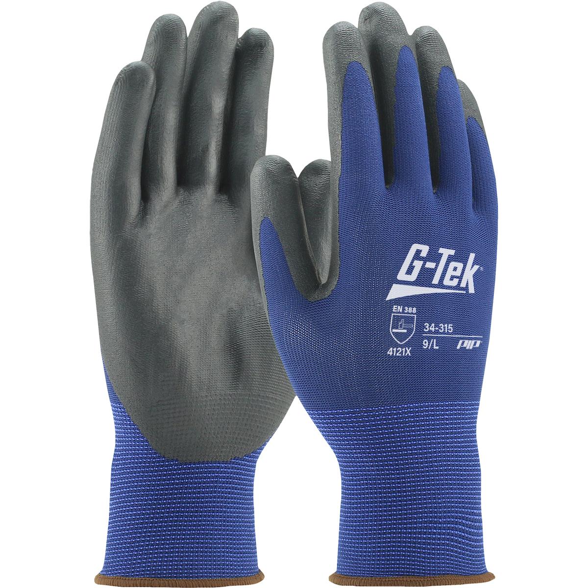 LG 15GA G-TEK BL NITRILE GLOVE