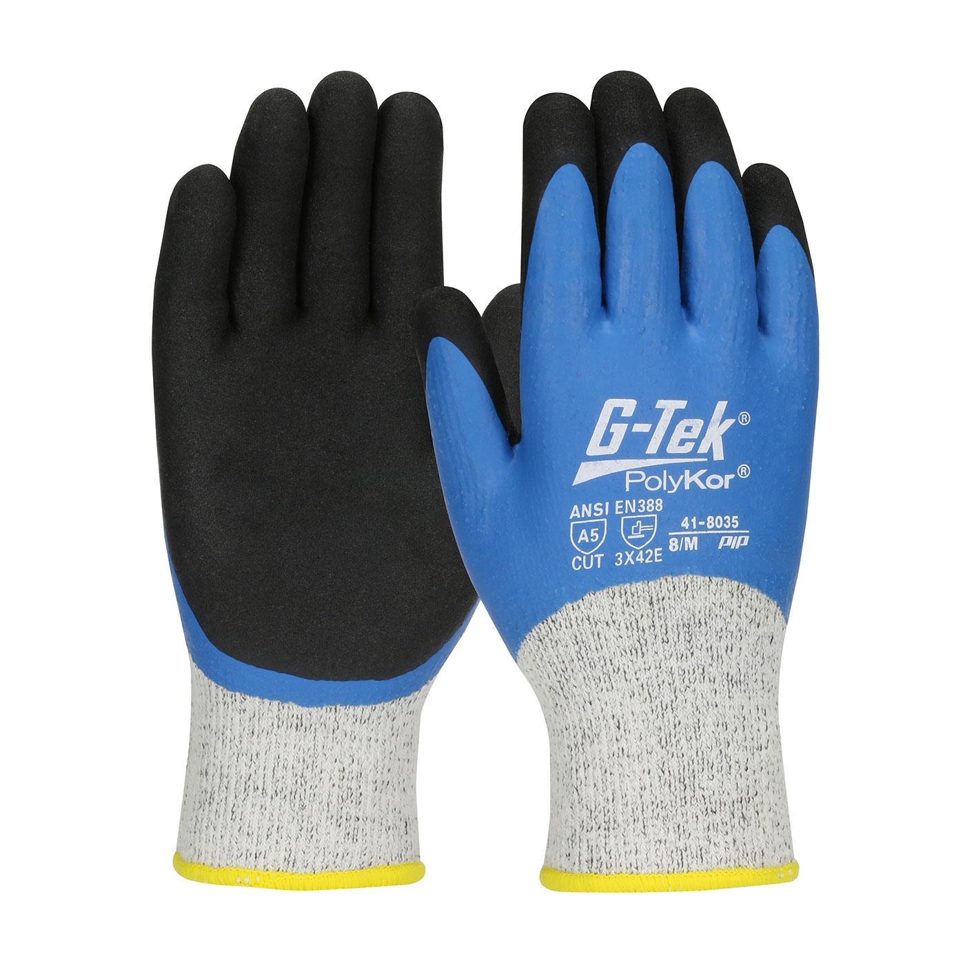 2XL S&P G-TEK POLYKOR GLOVE 10G ACRYLIC