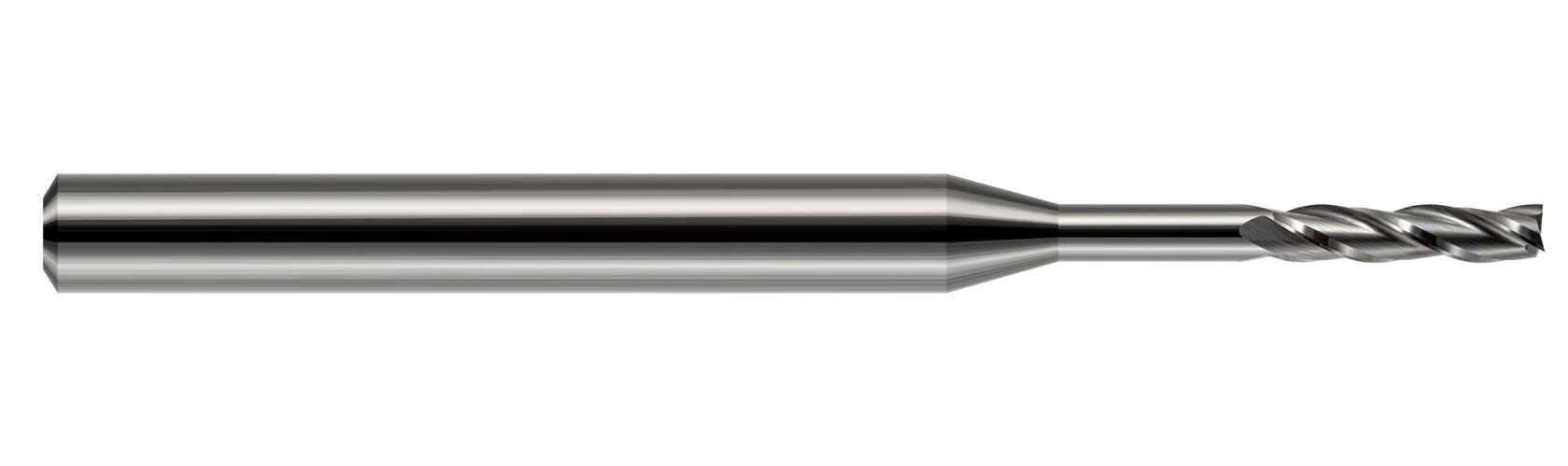 .031 DIA LONG FL SQ END MILL, 8x RCH