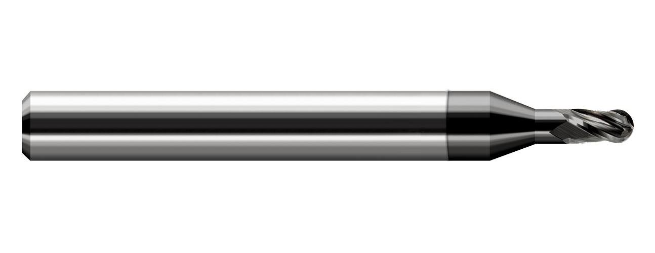 .020BALL DIAM CARB STB FL 3xRCH END MILL