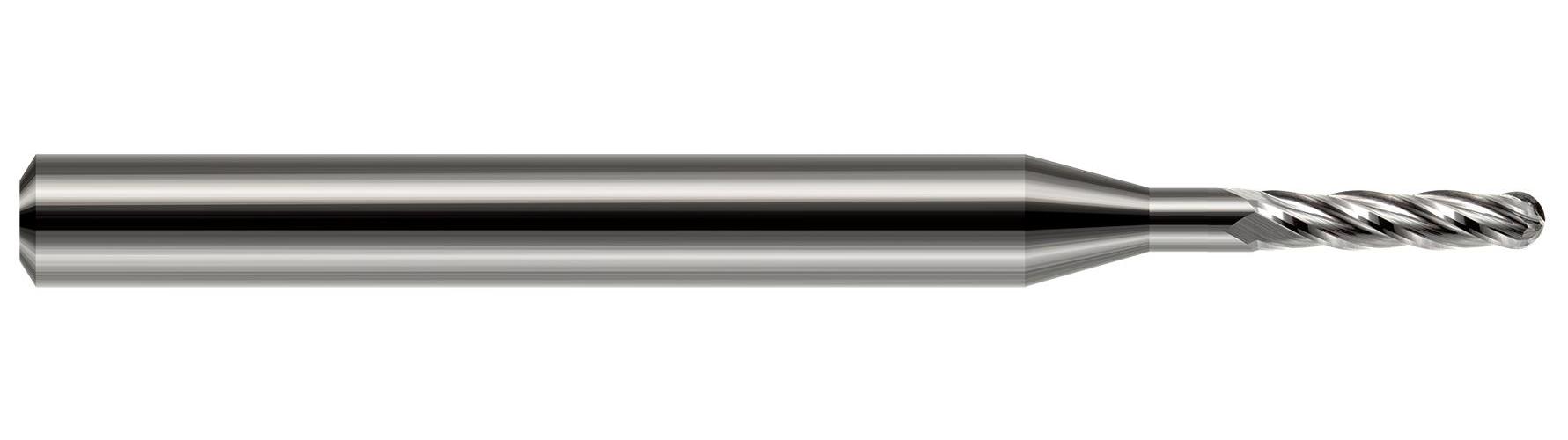 .020" 4FL 6X LRCH STD FLUTE BN CARB END MILL