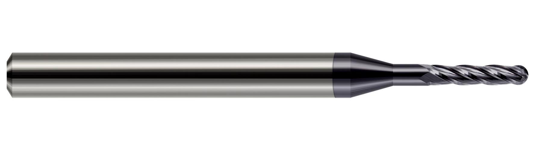 .020" 4FL 6X LRCH STD FLUTE BN CARB END MILL