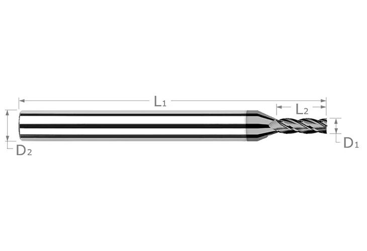 .015 CVD 1.5x LOC SQ END MILL