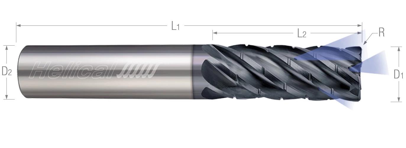 1/2 6FL APLUS 1/2SHK END MILL