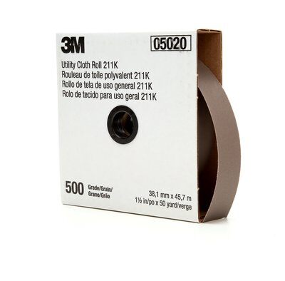 3M 1-1/2x50YD 500J 211K CLOTH SHOP ROLL