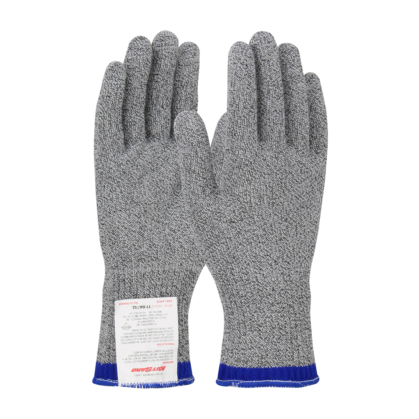 LG GRY ACP DYNEEMA 10 GG KNIT GLOVE