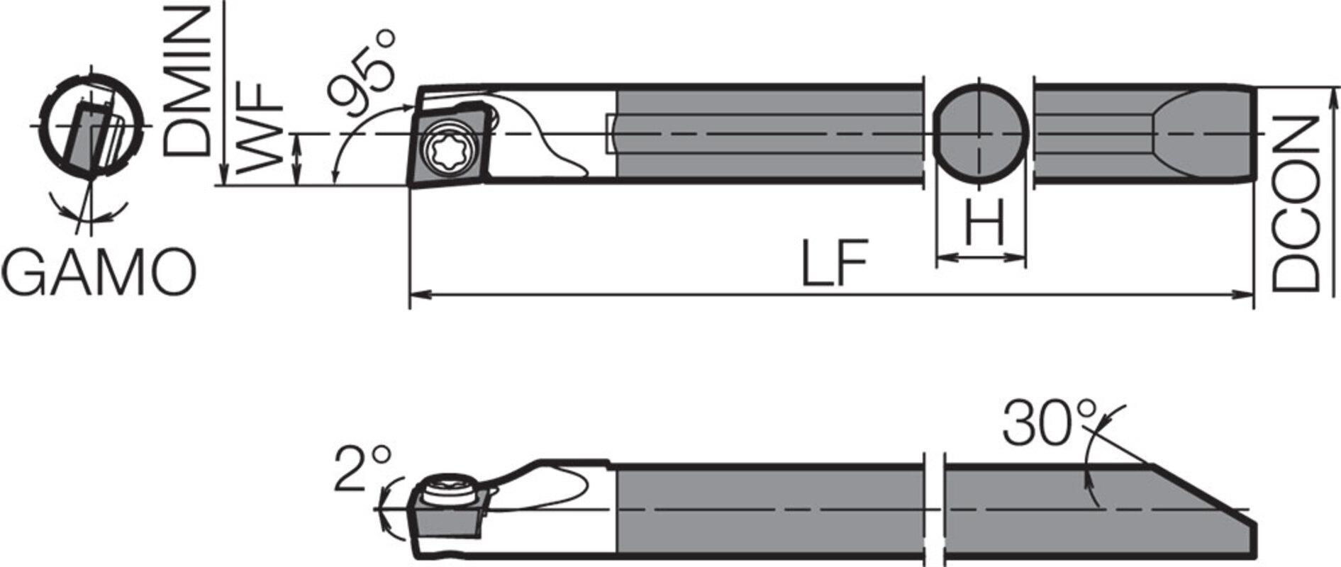 C045XSCLCR03050EZP BORING BAR