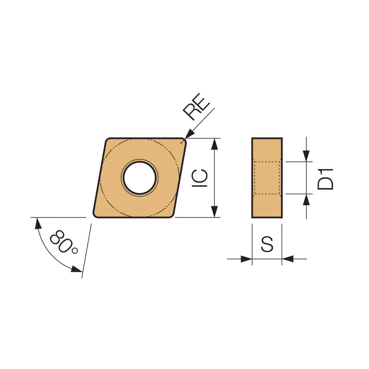 CNMG433GCCA310 TURNING INSERT