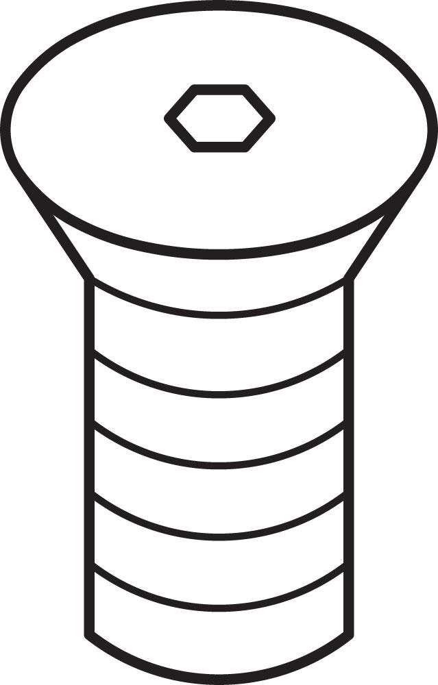 HF16X40S M16X2.0 SCREW