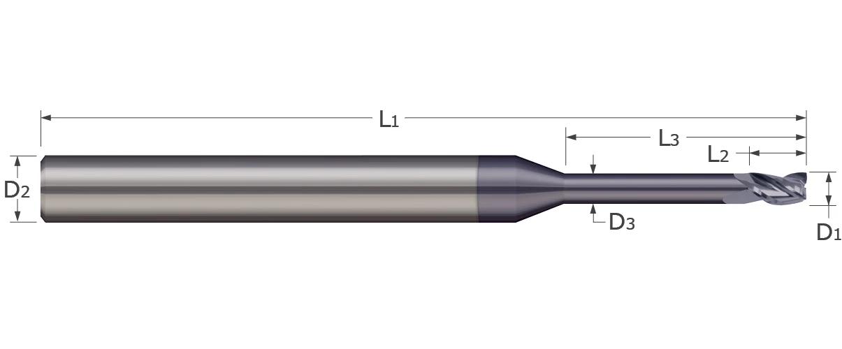 BORING TOOL (METRIC) - RH MINIATURE