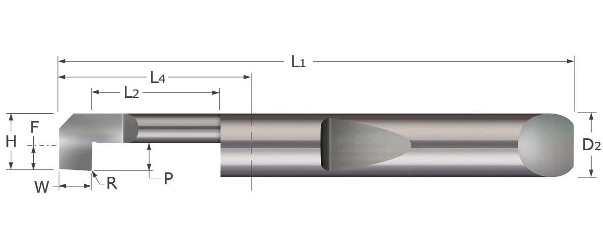 QC CARBIDE PROFILING/BORING TOOL