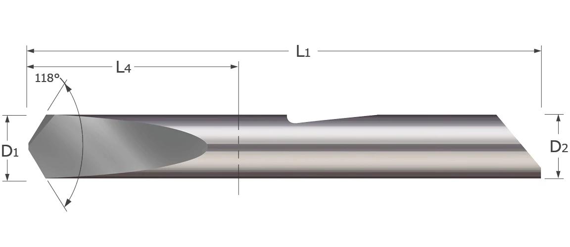 QUIK CHANGE - SPADE DRILLS COATED