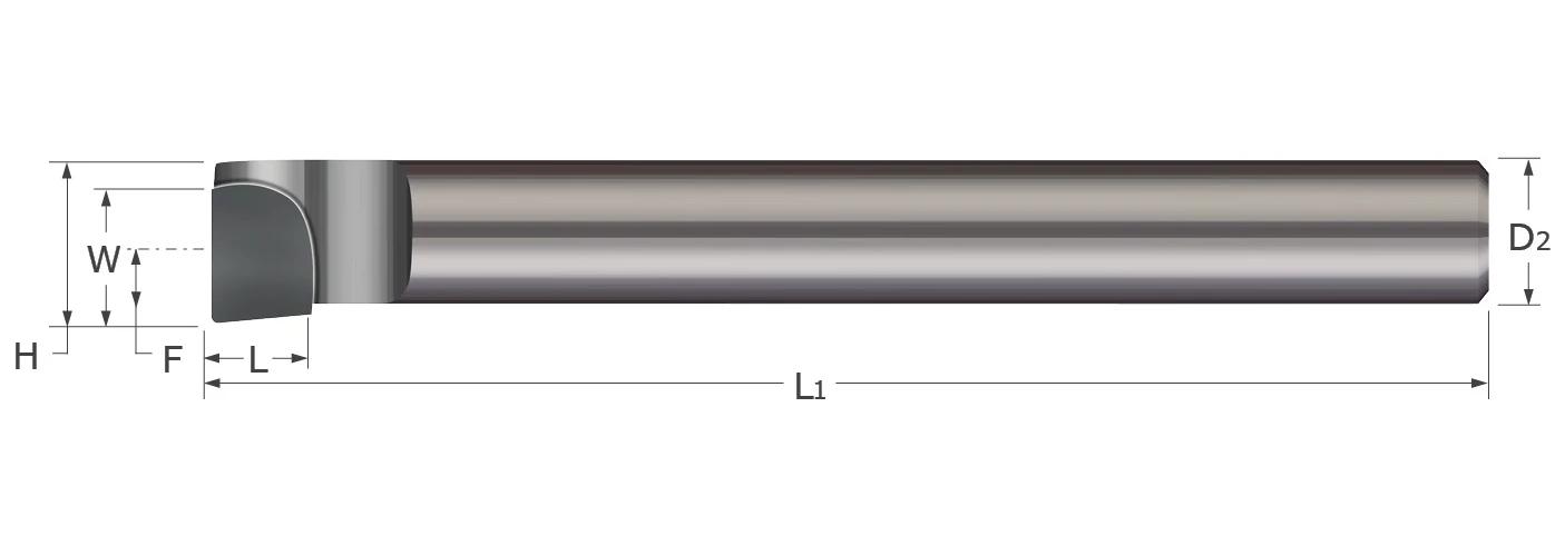.275 .004CR QUICK CHANGE BORING BAR