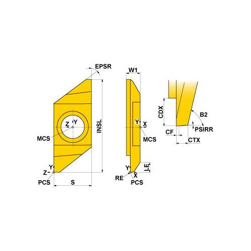 BTBT604501MR-B MS6015 INSERT