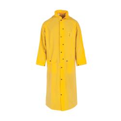 SM 60IN YEL ECON RAIN COAT
