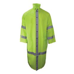 5XL HI-VIS LIME ECON O-VIZ COAT