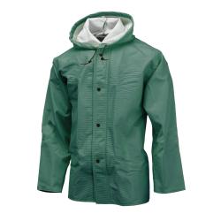 MD GRN POLY/RIB PVC DURAQUILT 56 JACKET