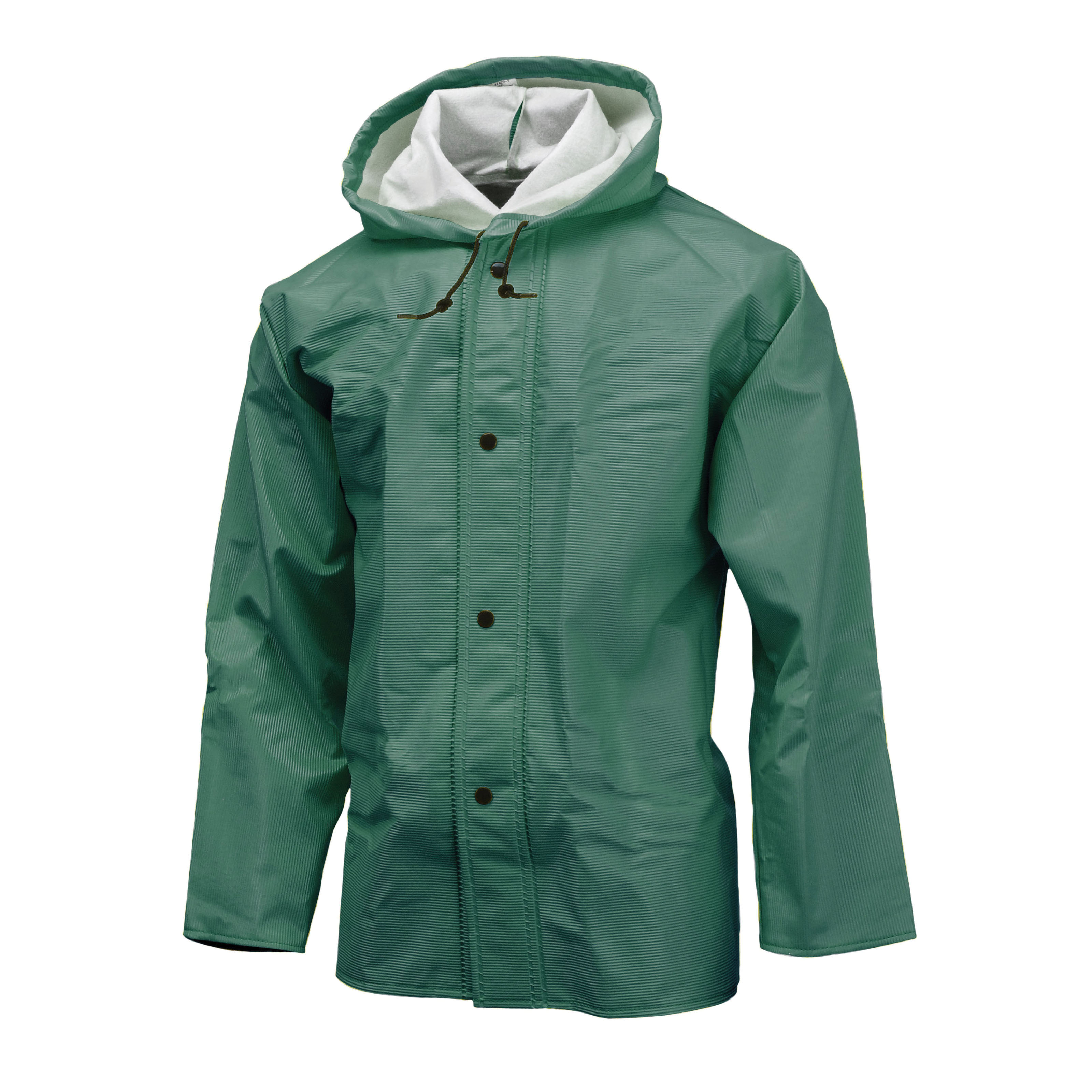 6XL GRN POL/RIB PVC DURAQUILT 56 JACKET