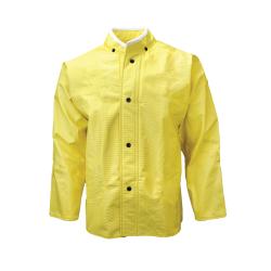 SM YEL POLY/RIB PVC DURAQUILT 56 JACKET