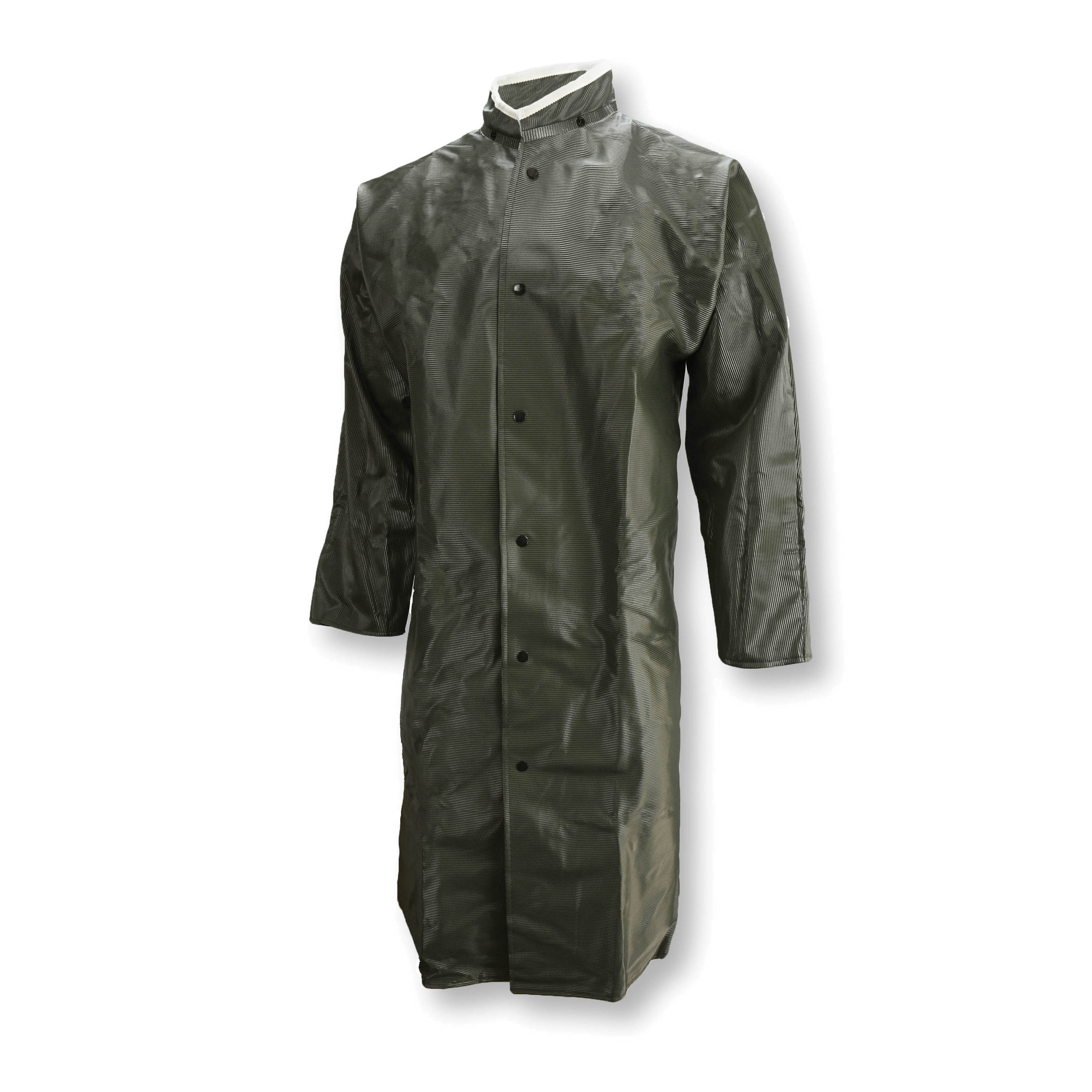 6XL GRN POLY/RIB PVC DURAQUILT 56 COAT