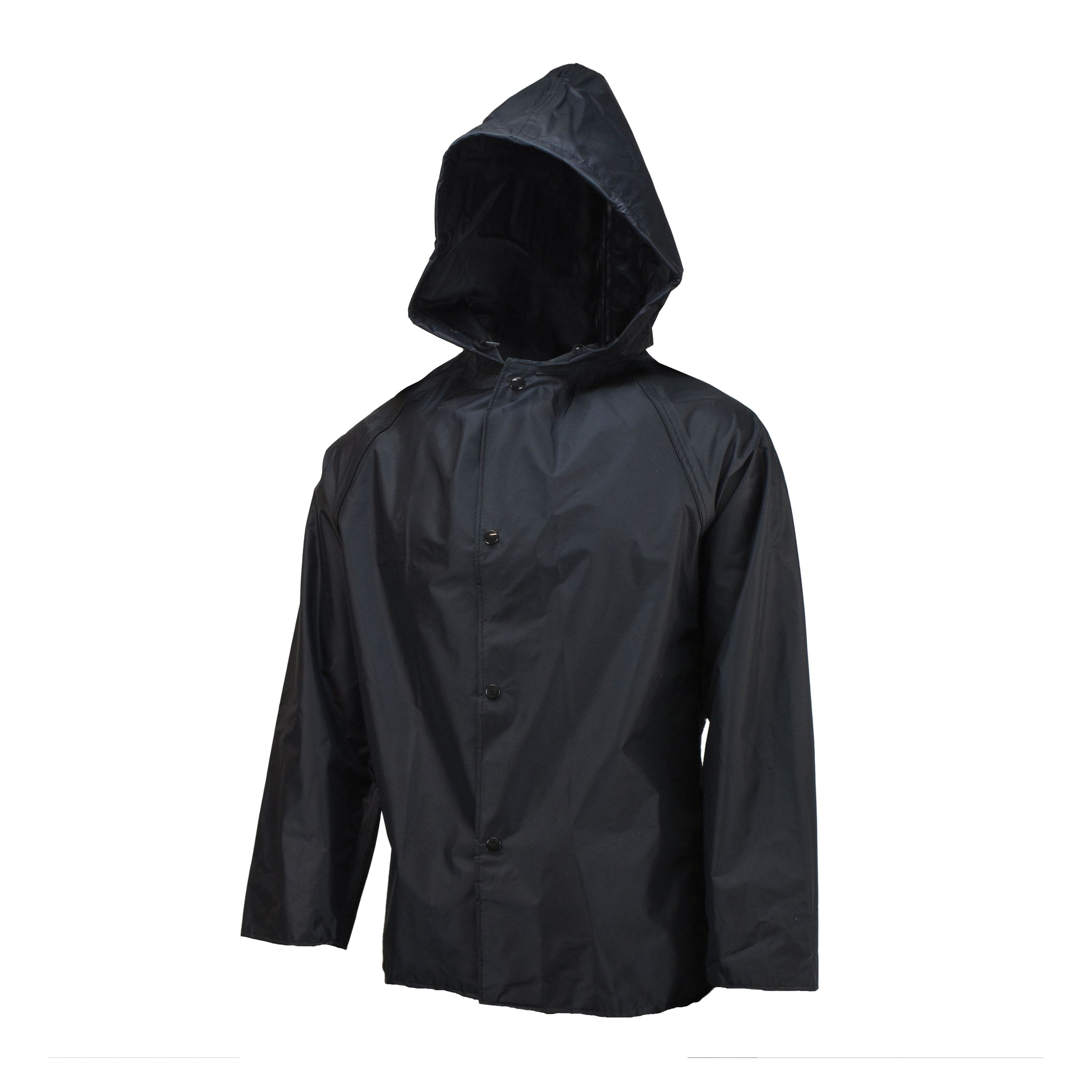SM BLK NYL/PVC SANI LIGHT 77 JACKET