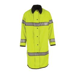 SM HI-VIS LIME/BLK 5010 REV POLICE COAT
