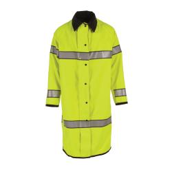 4XL HI-VIS LIME/BLK 5010 REV POLICE COAT