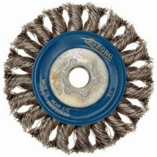 4-1/2" x .020" x 5/8-11 KNOT WIRE WHEEL BRUSH